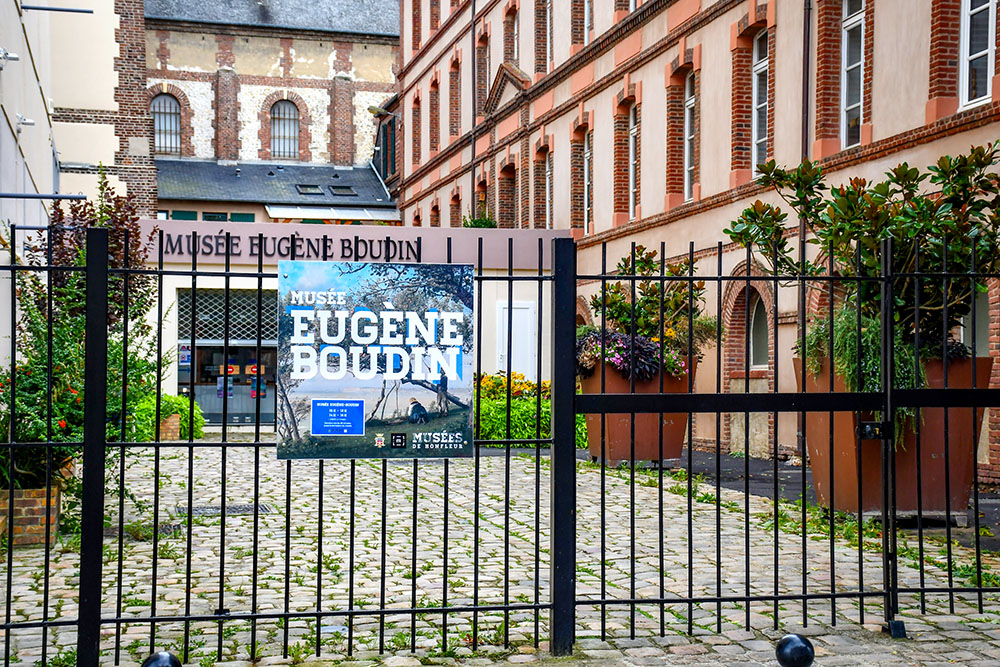 Honfleur 34 copyright French Moments The entrance to the Eugène Boudin Museum in Honfleur