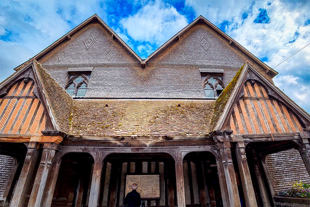 Honfleur 37 copyright French Moments The entrance to Sainte-Catherine Church