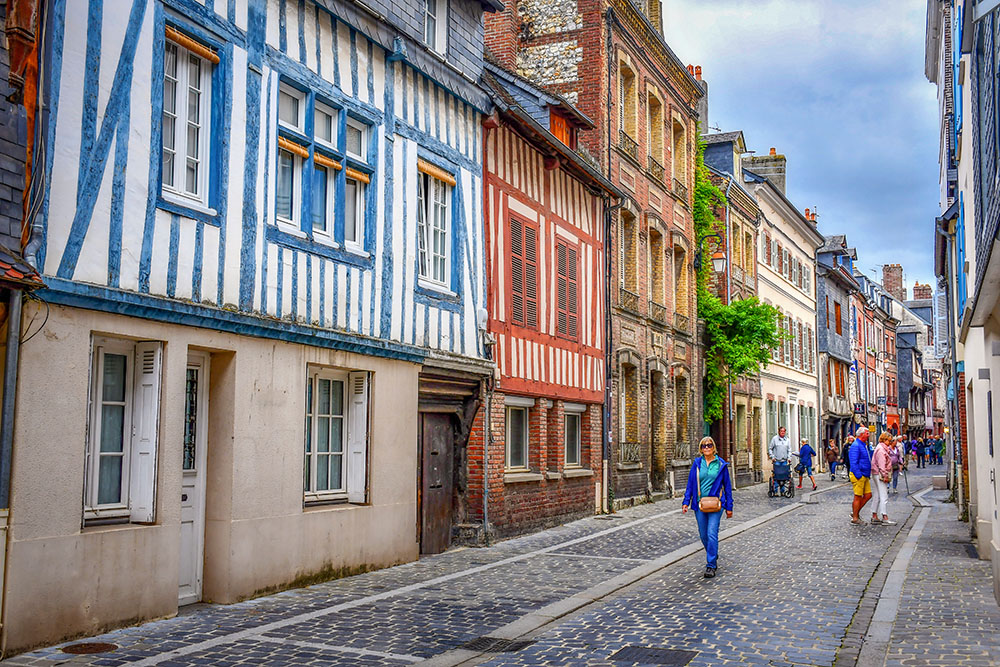 Honfleur 44 copyright French Moments The picturesque Rue Haute in Honfleur